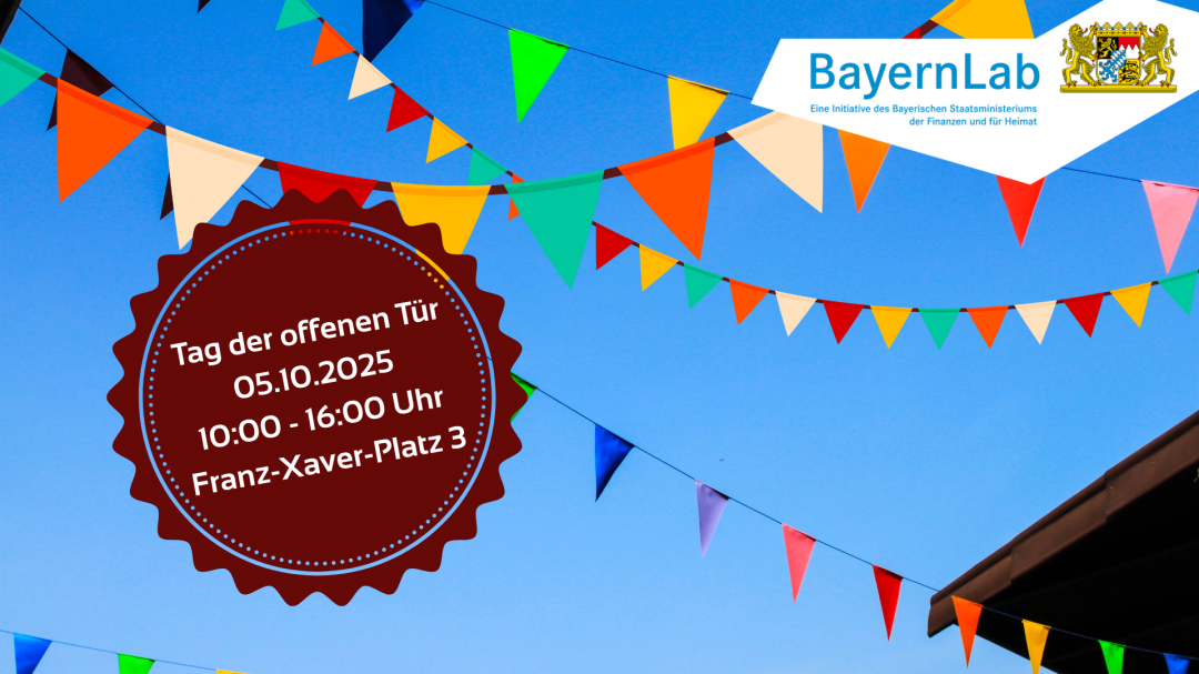 Werbeposter für den Tag der offenen Tür am Kirchweihmarkt Eichstätt